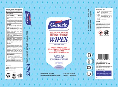 30 (Electronic Device Deisinfecting Wipes   30)